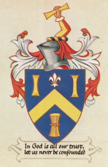 Arms of Worshipful Company of Tylers and Bricklayers