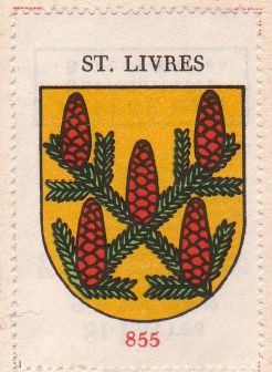 Wappen von/Blason de Saint-Livres