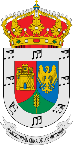 Escudo de Sanchidrián/Arms (crest) of Sanchidrián