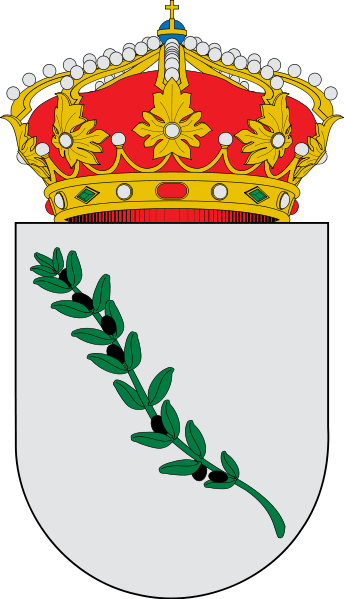 Escudo de Aceituna (Cáceres)/Arms (crest) of Aceituna (Cáceres)