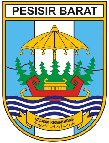 Coat of arms (crest) of Pesisir Barat Regency