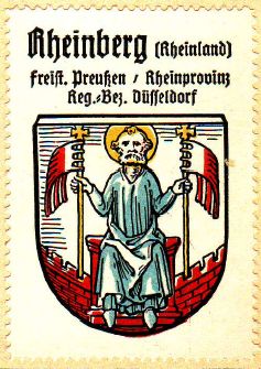 Wappen von Rheinberg/Coat of arms (crest) of Rheinberg