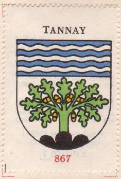 Wappen von/Blason de Tannay (Vaud)