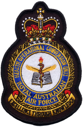 Coat of arms (crest) of the Health Operational Conversion Unit, Royal Australian Air Force