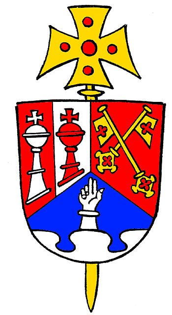 Arms of Diocese of Lausanne, Geneva and Fribourg