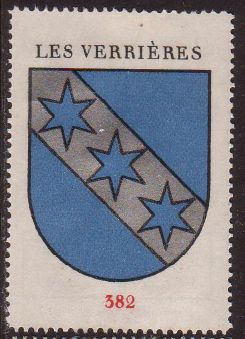 Wappen von/Blason de Les Verrières