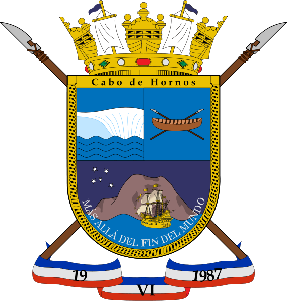 Escudo de Cabo de Hornos/Arms (crest) of Cabo de Hornos