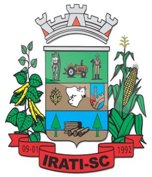 Brasão de Irati (Santa Catarina)/Arms (crest) of Irati (Santa Catarina)