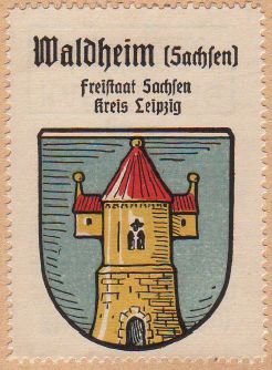 Wappen von Waldheim/Coat of arms (crest) of Waldheim