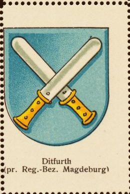 Wappen von Ditfurt/Coat of arms (crest) of Ditfurt