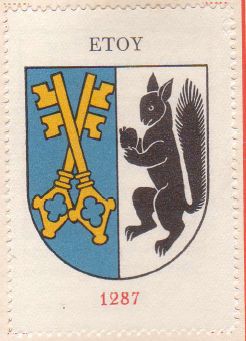 Wappen von/Blason de Etoy (Vaud)