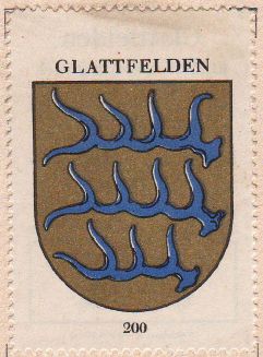 Wappen von/Blason de Glattfelden