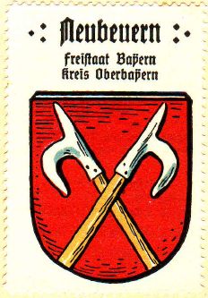 Wappen von Neubeuern/Coat of arms (crest) of Neubeuern