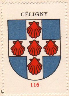 Wappen von/Blason de Céligny