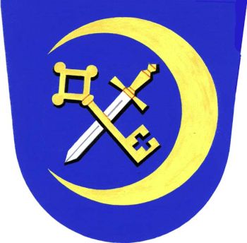 Arms (crest) of Voděrady (Rychnov nad Kněžnou)