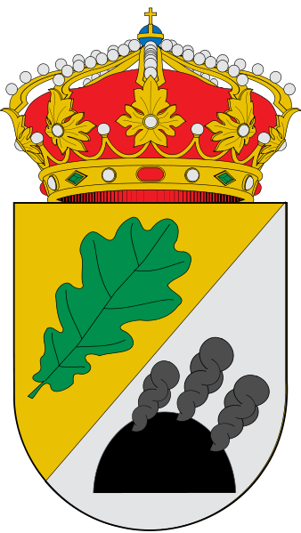 Escudo de Navarredonda y San Mamés/Arms (crest) of Navarredonda y San Mamés