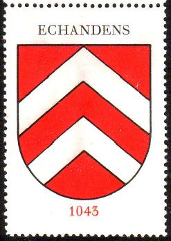 Wappen von/Blason de Echandens