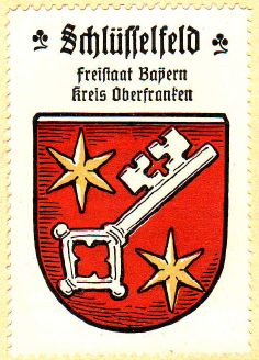 Wappen von Schlüsselfeld/Coat of arms (crest) of Schlüsselfeld