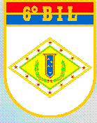 Coat of arms (crest) of the 6th Light Infantry Battalion - Ipiranga Regiment, Brazilian Army