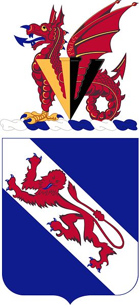 Coat of arms (crest) of the 508th Infantry Regiment, US Army