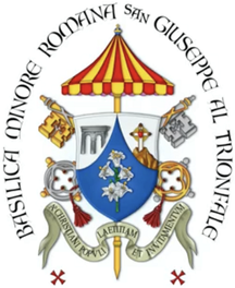 Arms (crest) of Basilica of St. Joseph al Trionfale, Roma