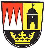 Wappen von Königshofen im Grabfeld (kreis)/Arms (crest) of Königshofen im Grabfeld (kreis)