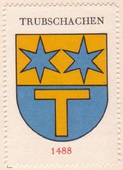 Wappen von/Blason de Trubschachen