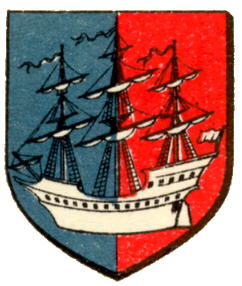 Blason de Dieppe (Seine-Maritime)/Arms of Dieppe (Seine-Maritime)
