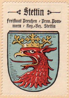 Wappen von Szczecin/Coat of arms (crest) of Szczecin