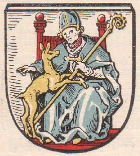 Wappen von Brücken (Helme)/Arms (crest) of Brücken (Helme)