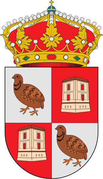 Escudo de Codorniz (Segovia)/Arms (crest) of Codorniz (Segovia)