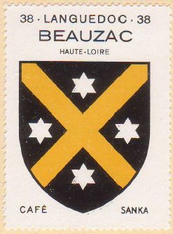 Blason de Beauzac/Coat of arms (crest) of {{PAGENAME