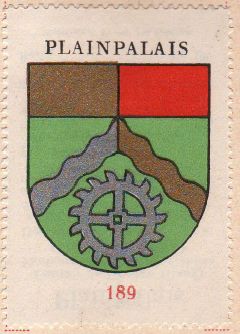 Wappen von/Blason de Plainpalais