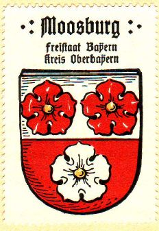 Wappen von Moosburg an der Isar