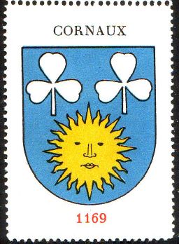 Wappen von/Blason de Cornaux