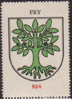 Wappen von/Blason de Fey (Vaud)