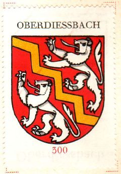 Wappen von/Blason de Oberdiessbach