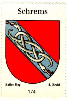 Wappen von Schrems (Niederösterreich)/Coat of arms (crest) of Schrems (Niederösterreich)