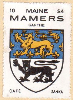 Blason de Mamers/Coat of arms (crest) of {{PAGENAME