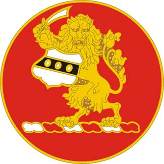 Coat of arms (crest) of 28th Infantry Division Keystone , USA