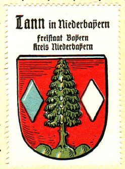 Wappen von Tann (Niederbayern)