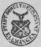Siegel von Ellwangen (Jagst)
