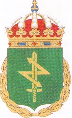 Coat of arms (crest) of the Army Staff and Signals School, Swedish Army