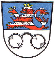 Wappen von Bischofsheim (Mainspitze) / Arms of Bischofsheim (Mainspitze)