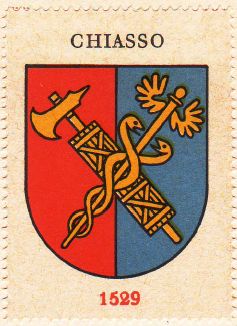 Wappen von/Blason de Chiasso