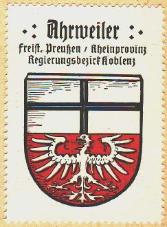 Wappen von Ahrweiler/Coat of arms (crest) of Ahrweiler