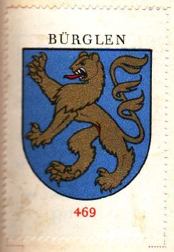 Wappen von/Blason de Bürglen (Thurgau)