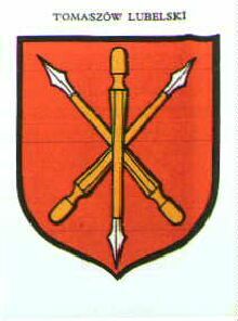 Arms of Tomaszów Lubelski