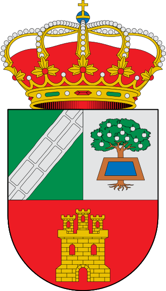 Escudo de Salinas del Manzano/Arms (crest) of Salinas del Manzano