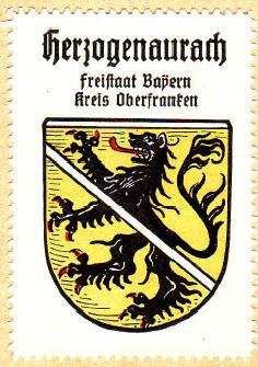 Wappen von Herzogenaurach/Coat of arms (crest) of Herzogenaurach